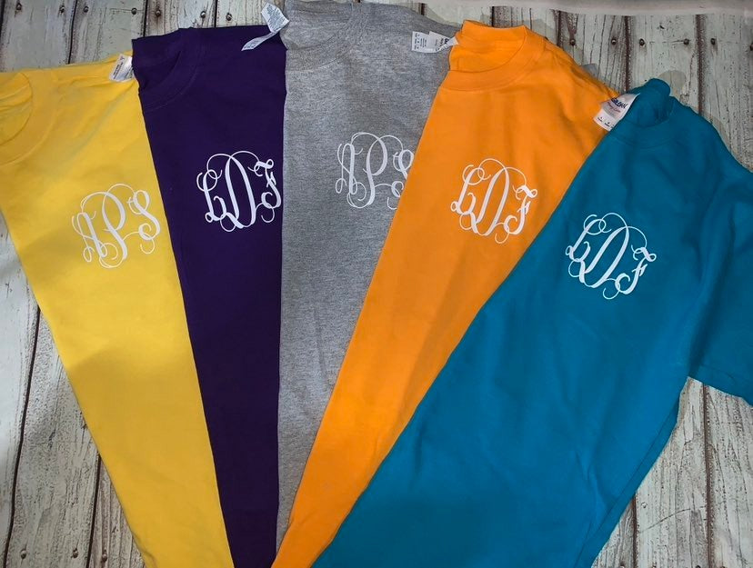 MONOGRAM POCKET TEE
